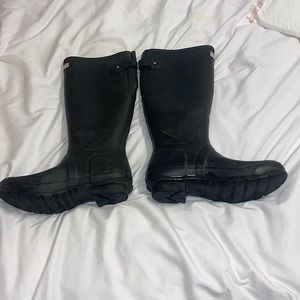 Hunter Wellies Wide Calf